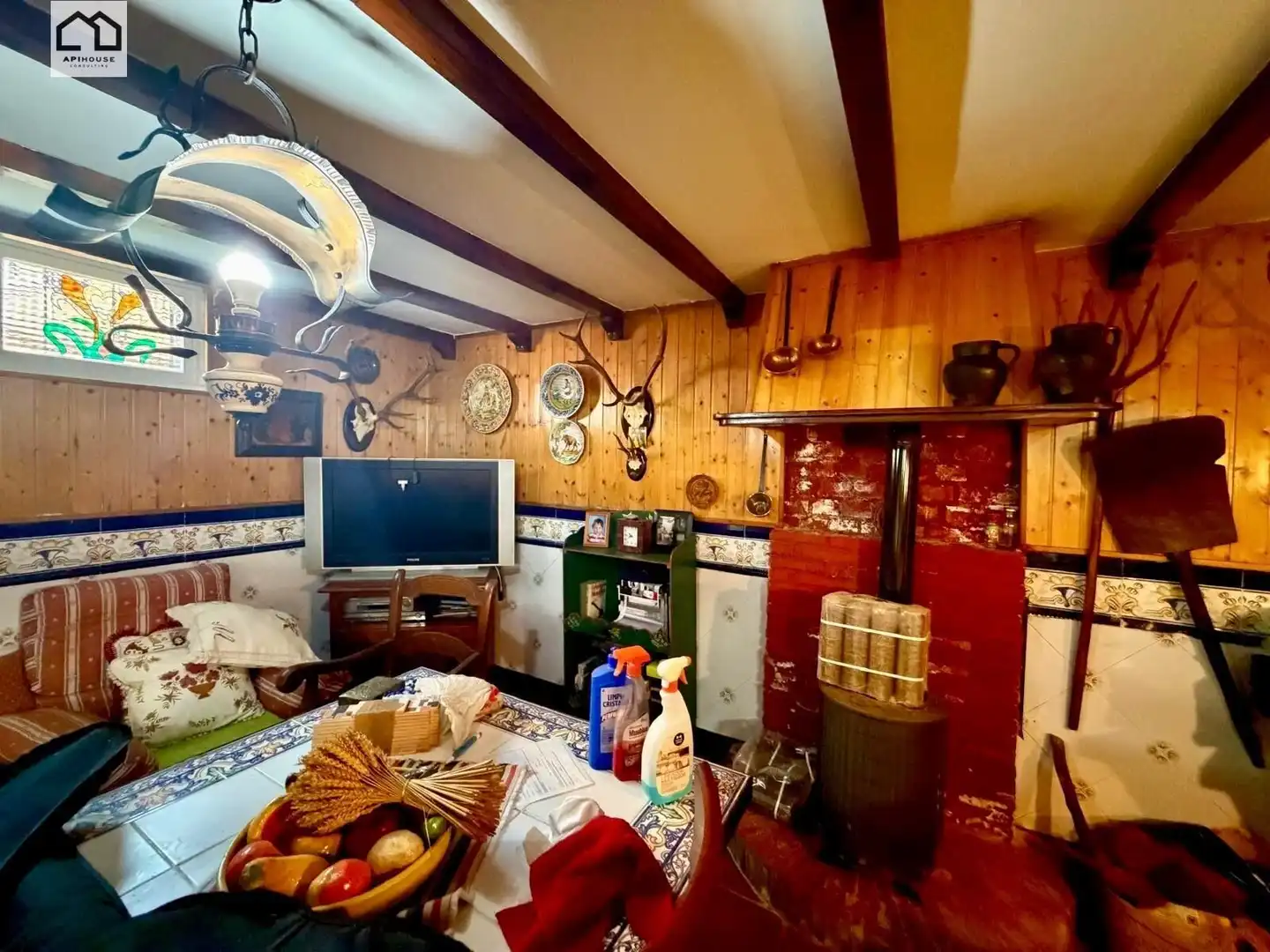 Kitchen of Houses for sale in Numancia de la Sagra  with Air Conditioner, Heating and Terrace