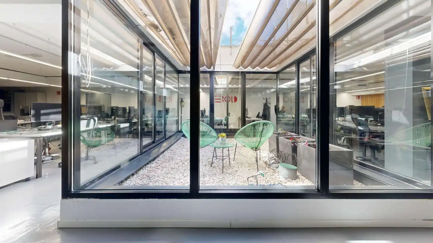 Terrace of Office for sale in Madrid  with Air Conditioner, Heating and Storage room