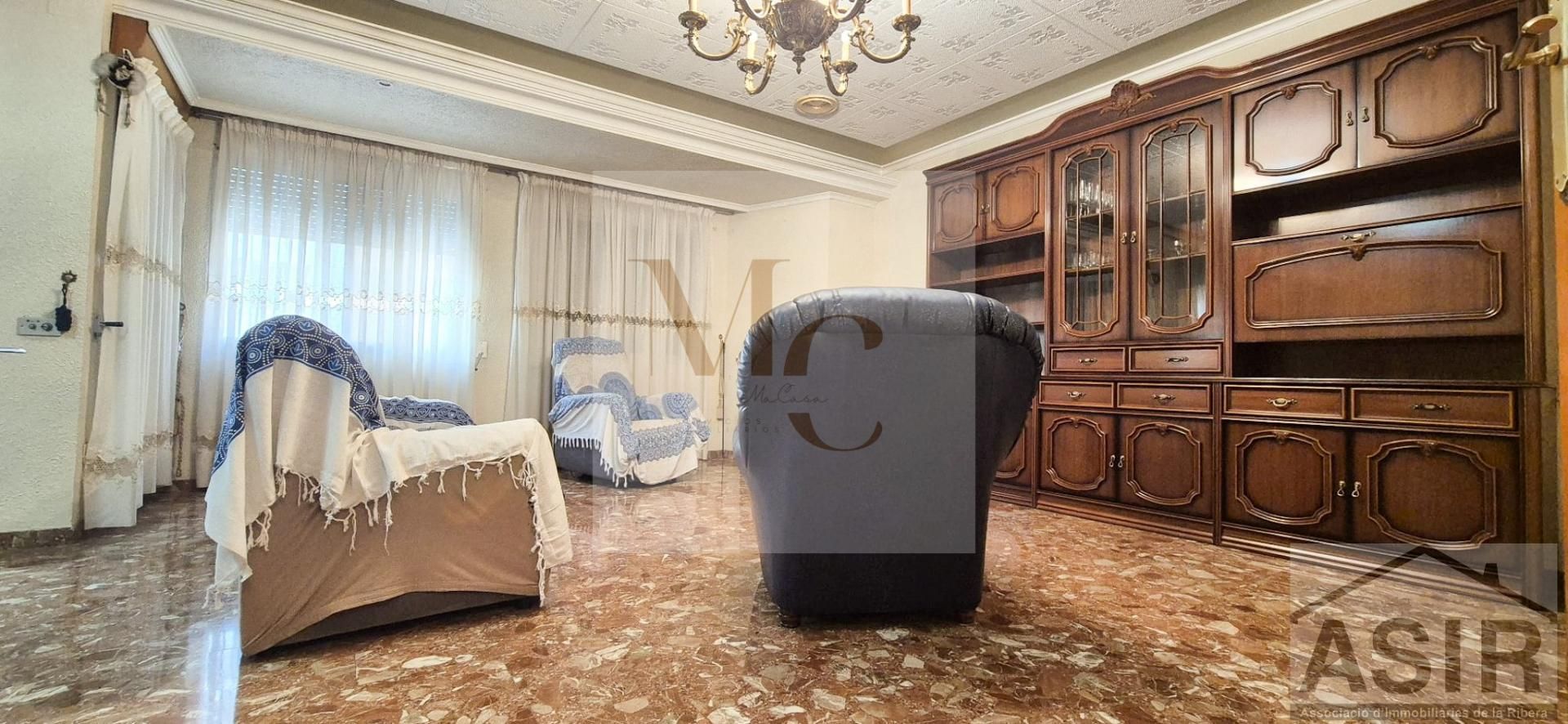 Wohnzimmer von Wohnung miete in Benifaió mit Terrasse