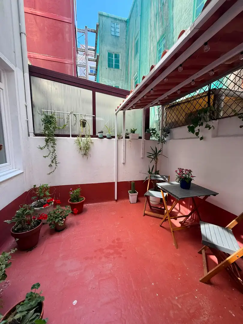 Terrace of Flat for rent in Ferrol  with Heating, Parquet flooring and Terrace