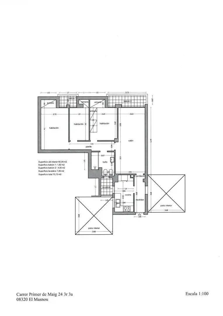 Piso en venta en El Masnou con Aire acondicionado, Calefacción y Terraza