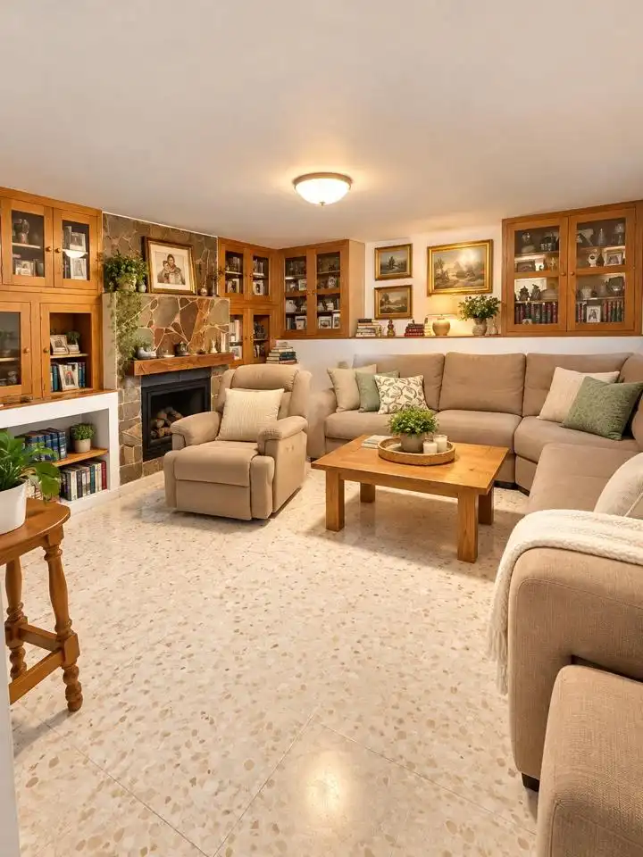 Sala de estar de Casa o chalet en venta en Puerto de la Torre - Atabal