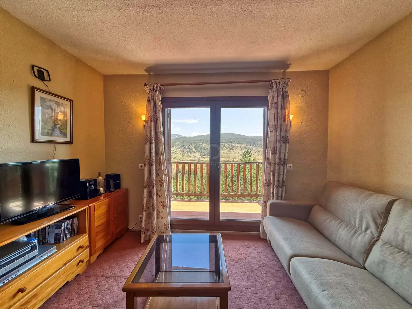 Living room of Flat for sale in Alcalá de la Selva  with Heating and Terrace