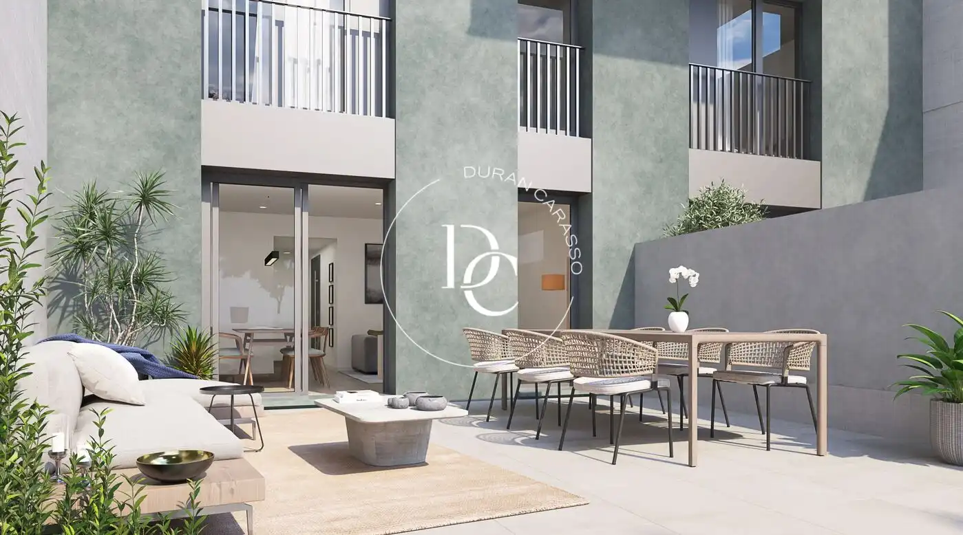 Terrasse von Maisonette zum Verkauf in Barcelona mit Heizung, Abstellraum und Balkon