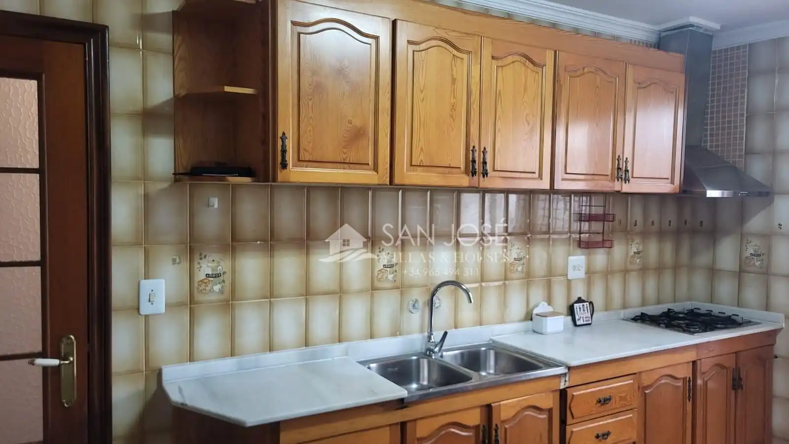Cocina de Piso de alquiler en El Verger con Aire acondicionado, Amueblado y Balcón