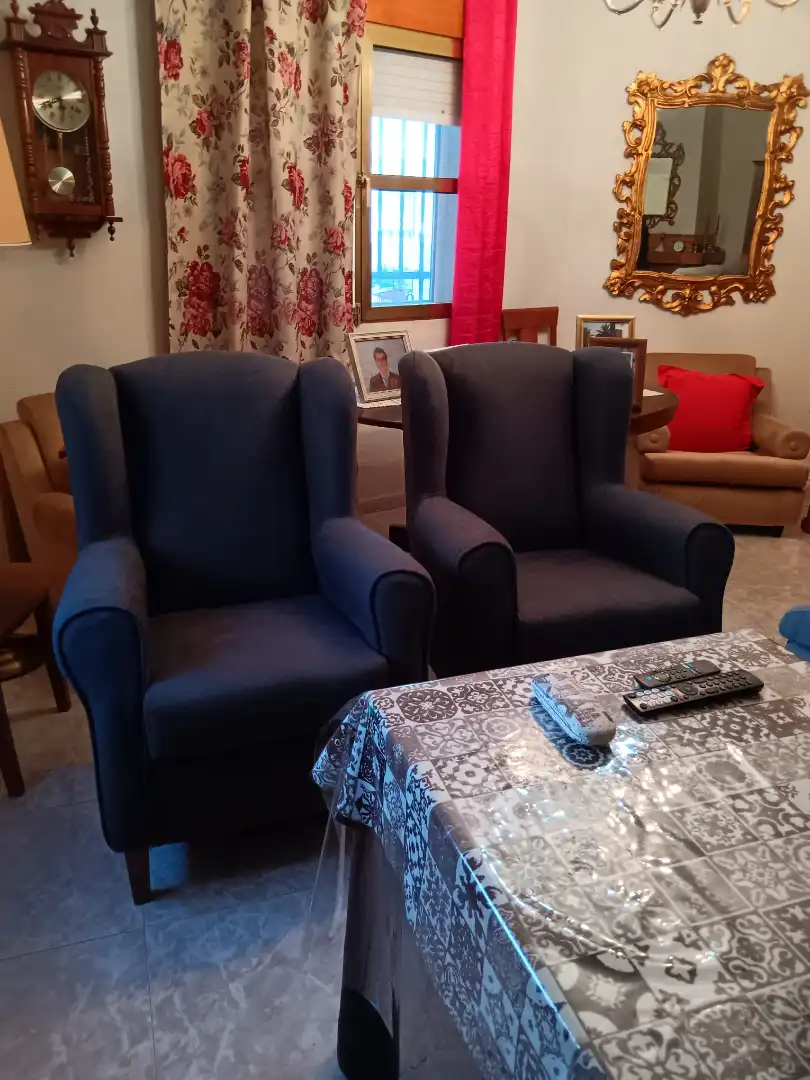 Living room of Houses for sale in Torrequemada  with Air Conditioner, Terrace and Storage room