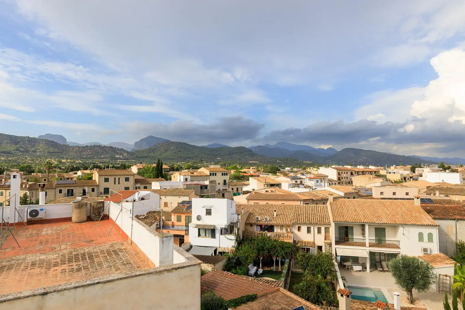 Vista exterior de Àtic en venda en Binissalem, Illes Balears