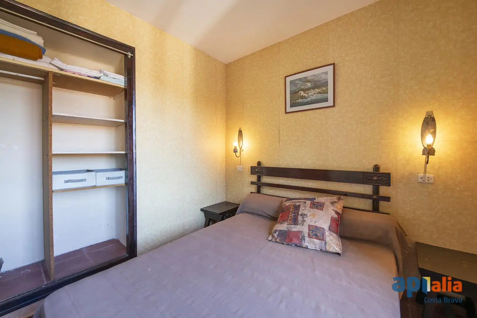 Dormitori de Apartament en venda en Castell d'Aro, Platja d'Aro i s'Agaró amb Jardí privat i Piscina