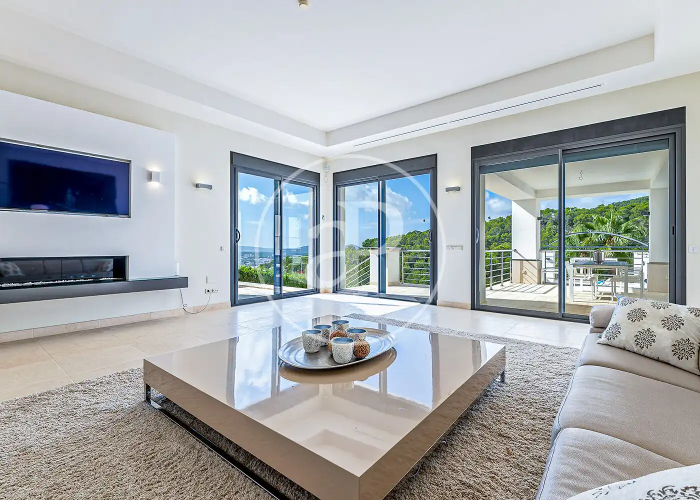 Living room of Houses for sale in Calvià  with Heating, Private garden and Terrace