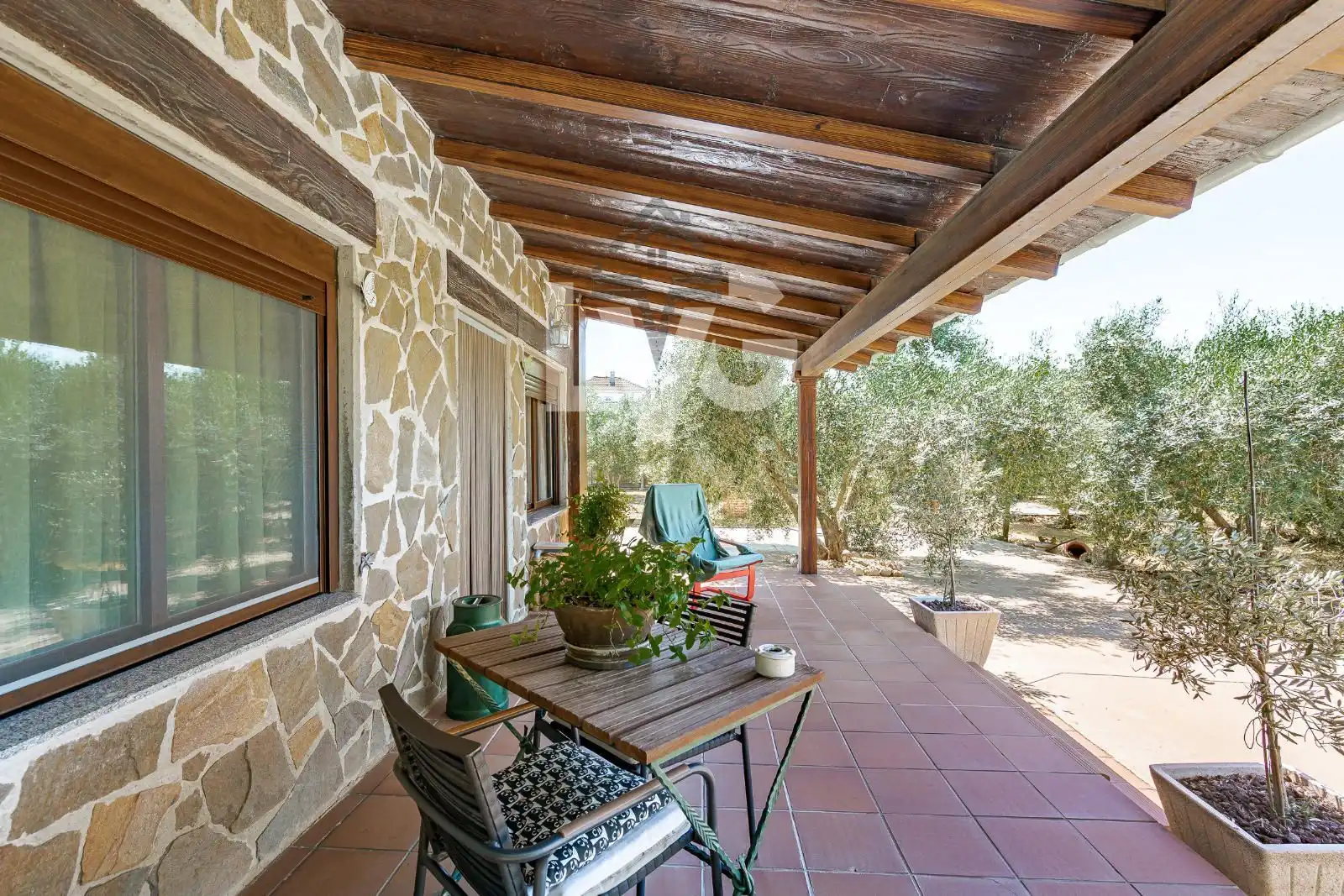 Terrasse von Haus oder Chalet zum Verkauf in Valdetorres de Jarama mit Klimaanlage, Heizung und Privatgarten
