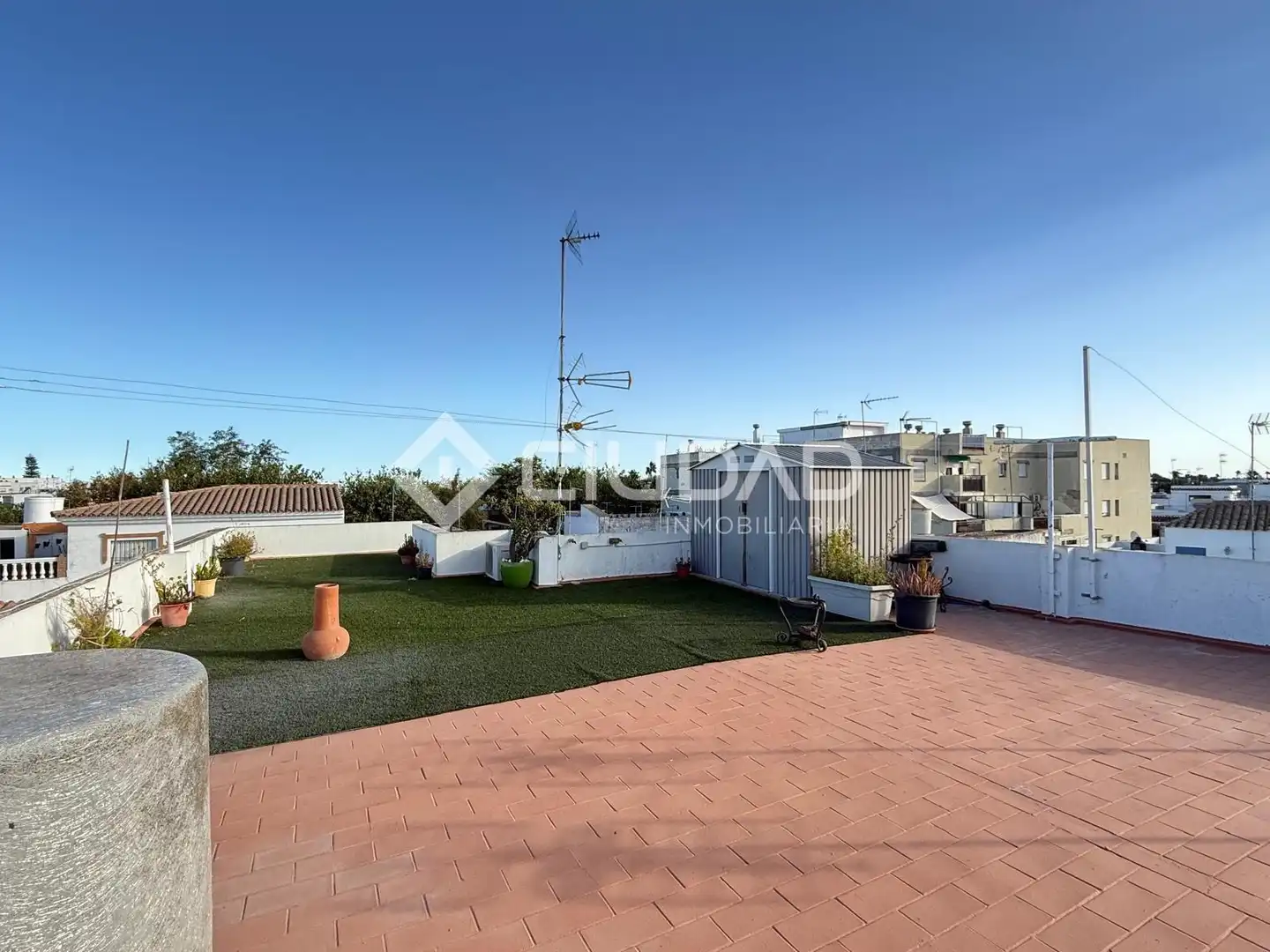 Terraza de Ático en venta en Chipiona con Calefacción y Terraza