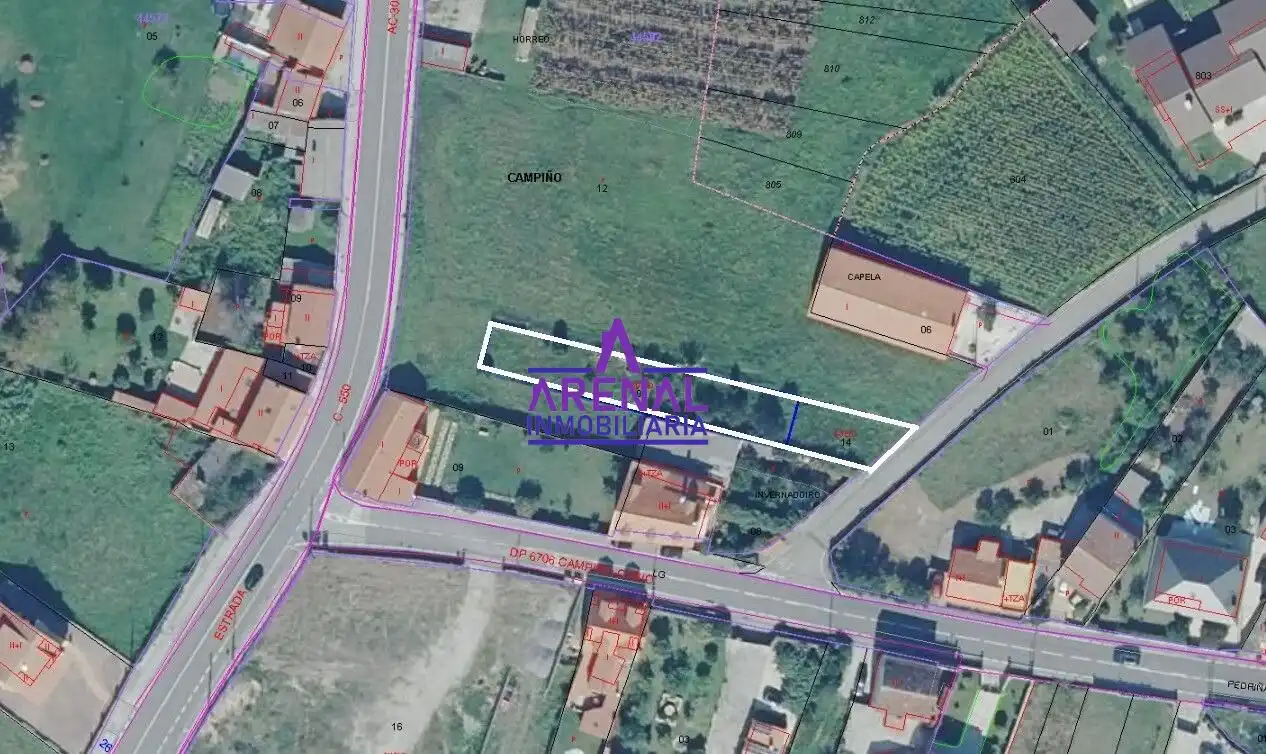Terrenos y solares en venta en A Pobra do Caramiñal, imagen 8