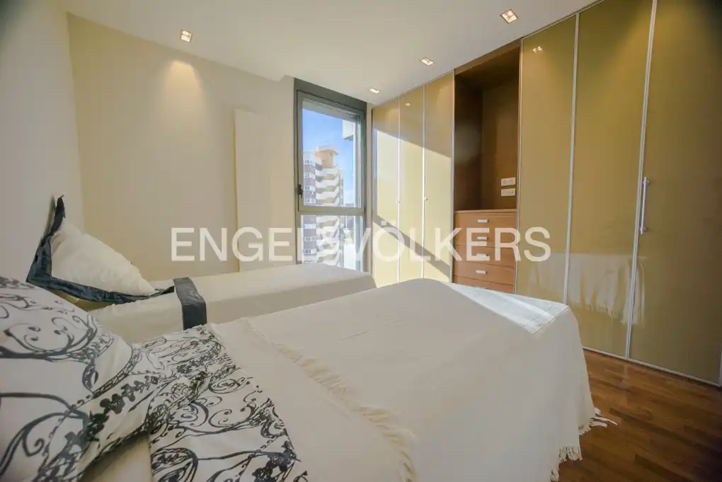 Schlafzimmer von Wohnung zum Verkauf in Alicante / Alacant mit Klimaanlage, Heizung und Terrasse