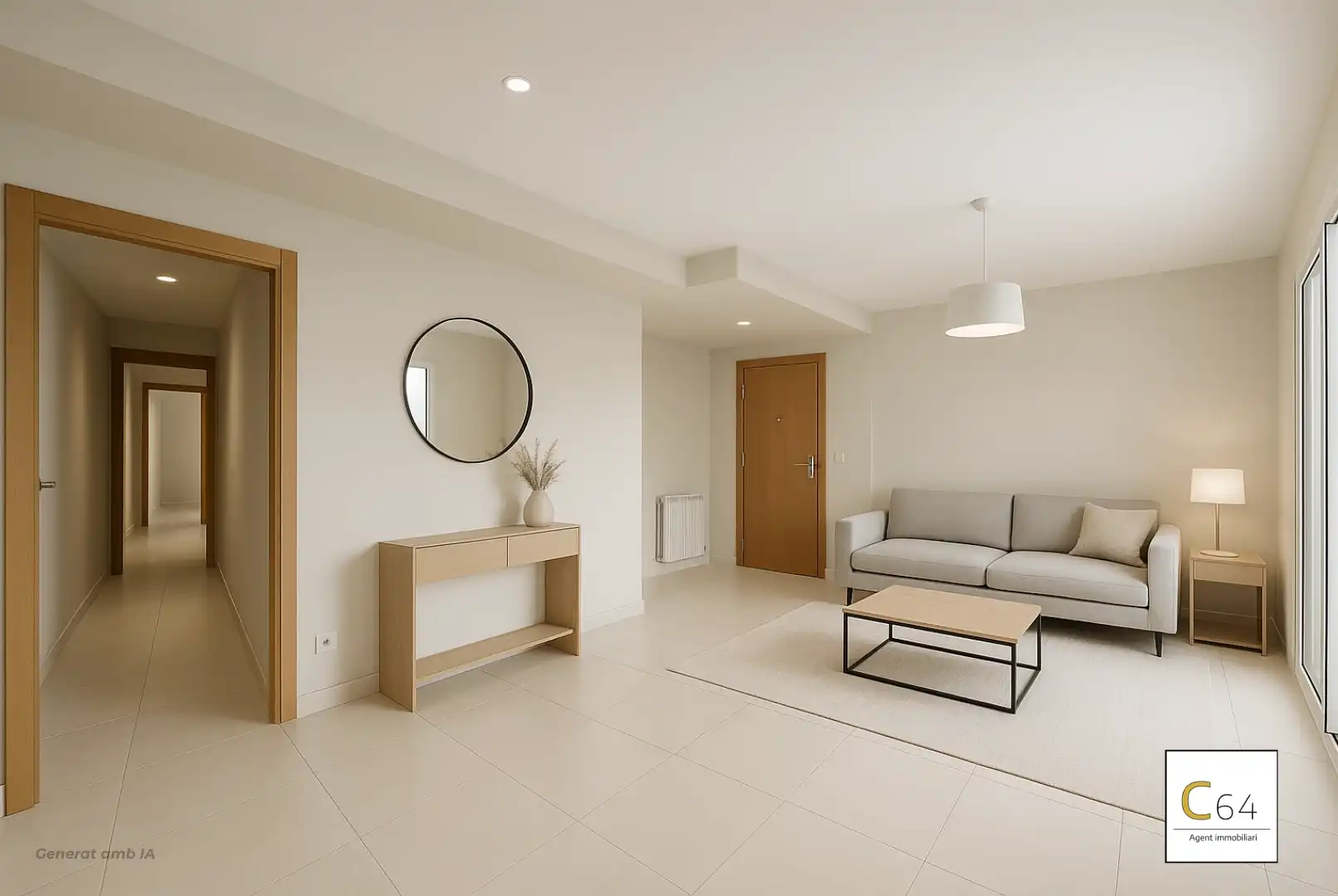 Sala de estar de Ático en venta en Reus con Terraza