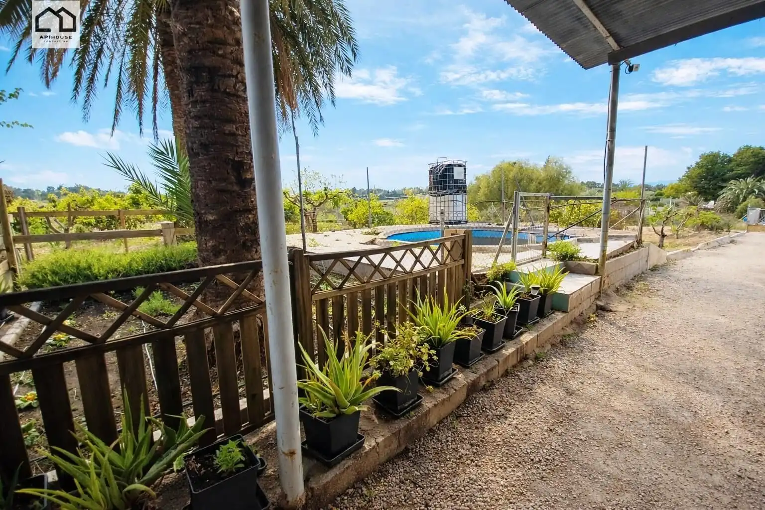 Terraza de Casa o chalet de alquiler en Murcia con Aire acondicionado, Piscina y Amueblado