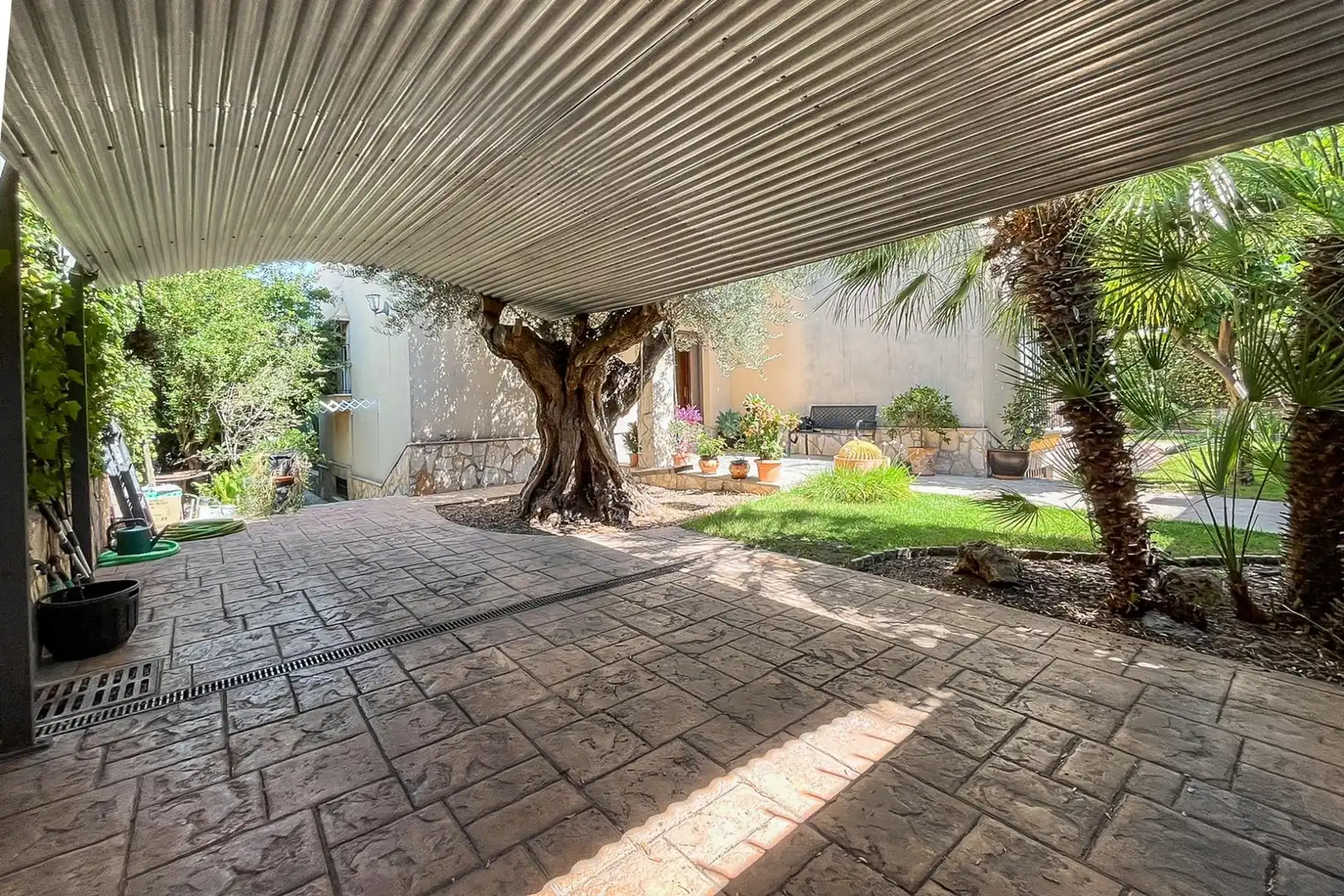 Terrassa de Casa o xalet en venda en Jerez de la Frontera amb Aire condicionat, Calefacció i Jardí privat
