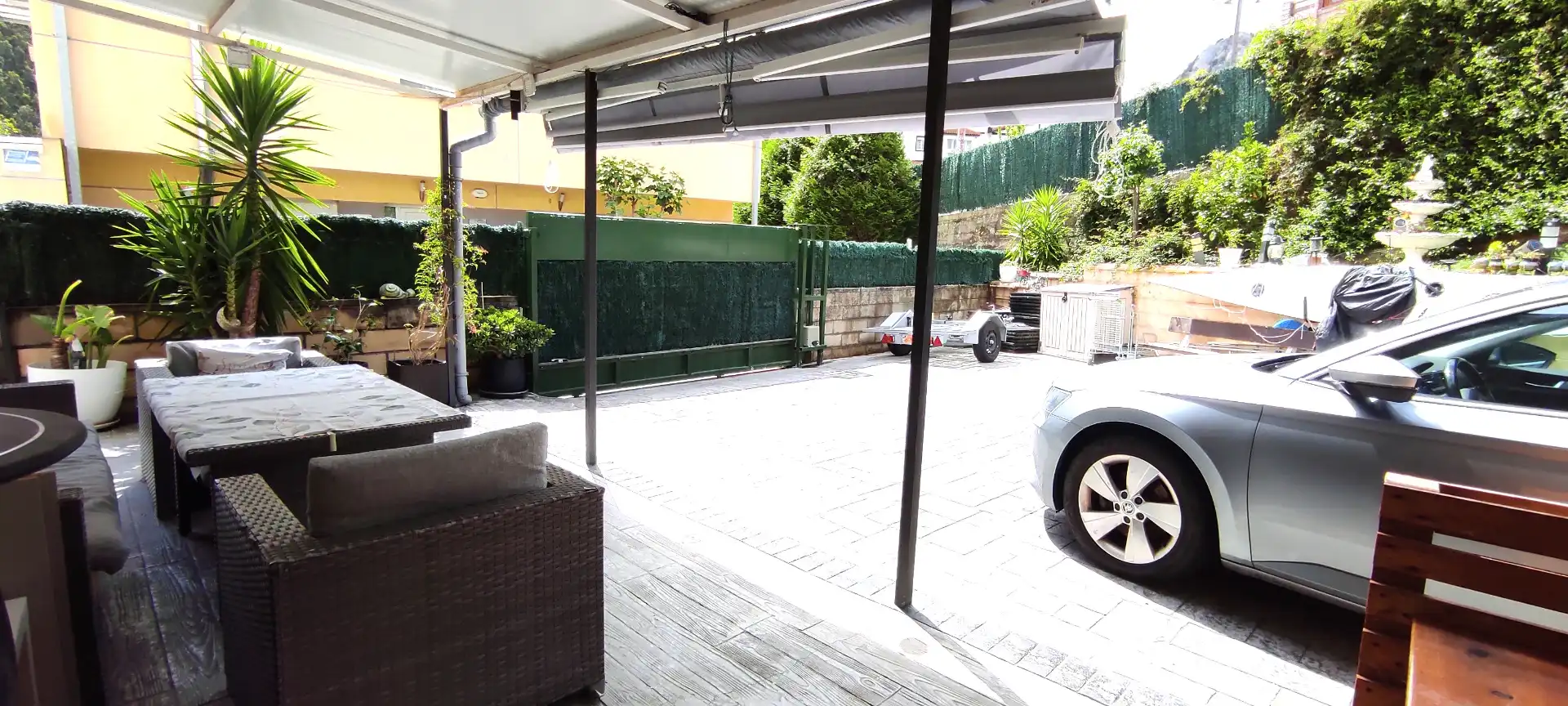Terrassa de Casa adosada en venda en Castro-Urdiales amb Calefacció, Jardí privat i Terrassa