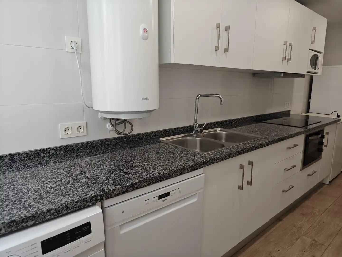 Küche von Wohnung zur untervermieten in Granada mit Möbliert und Balkon