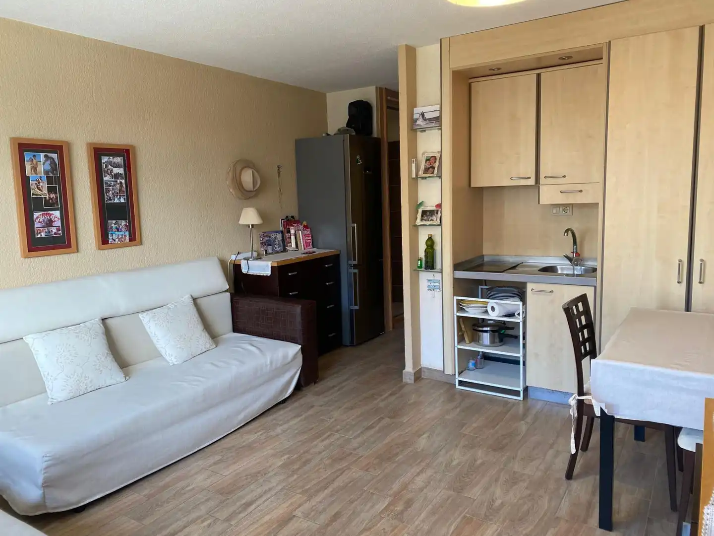 Sala d'estar de Estudi en venda en Almonte amb Jardí privat, Terrassa i Moblat
