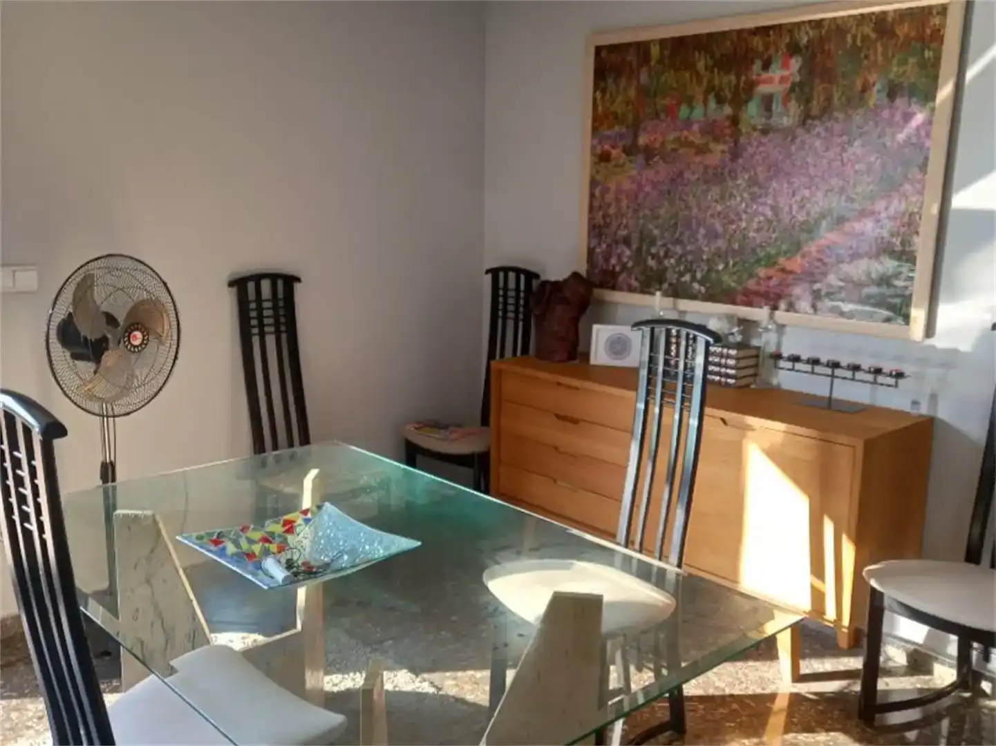 Esszimmer von Dachboden zur Miete in Peñíscola / Peníscola mit Klimaanlage und Möbliert