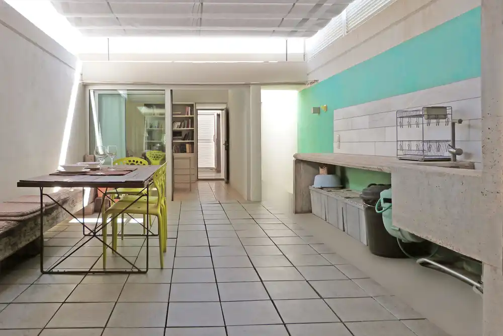 Cocina de Casa adosada en venta en Alicante / Alacant con Aire acondicionado, Jardín privado y Terraza