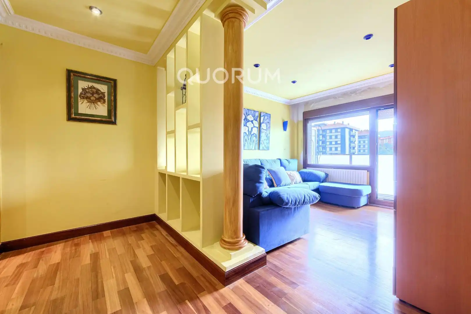 Living room of Flat for sale in Bilbao   with Heating, Storage room and Furnished