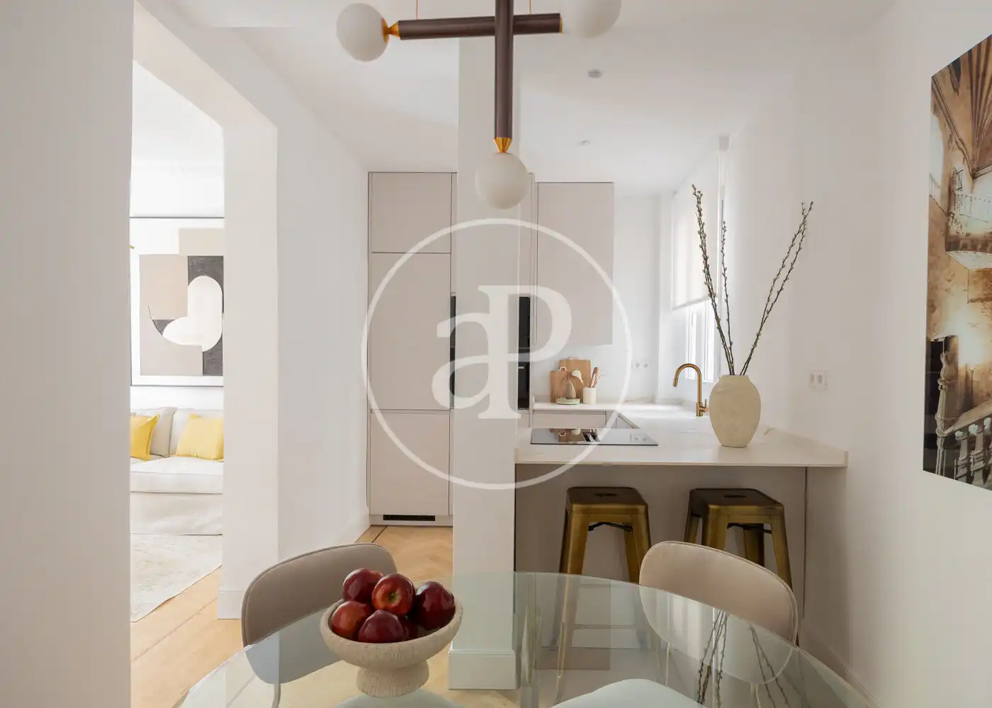 Küche von Wohnung zum Verkauf in Madrid mit Klimaanlage, Heizung und Abstellraum