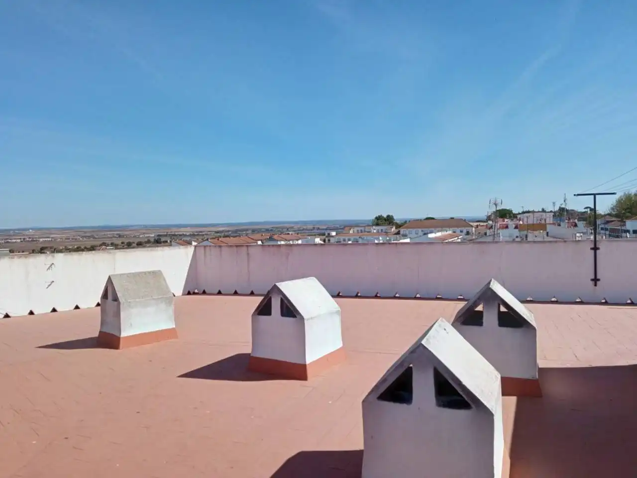 Exterior view of Flat for sale in Moguer  with Terrace and Balcony