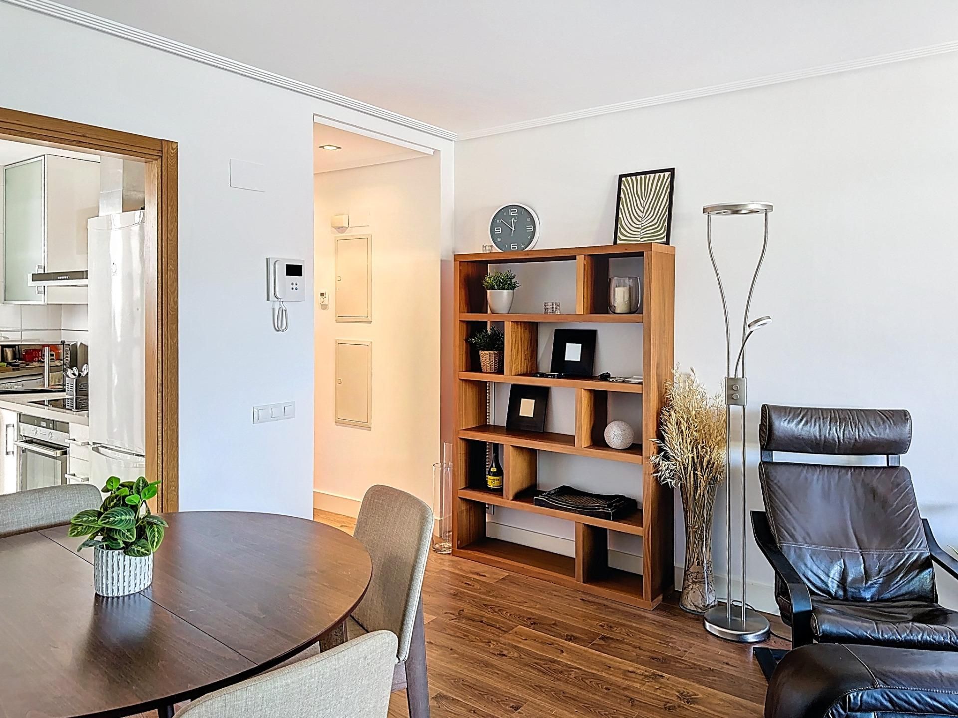 Sala d'estar de Àtic en venda en Alboraya amb Aire condicionat, Calefacció i Jardí privat