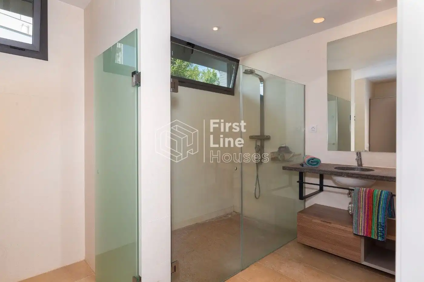 Baño de Casa o chalet en venta en Caldes de Malavella con Aire acondicionado, Calefacción y Terraza