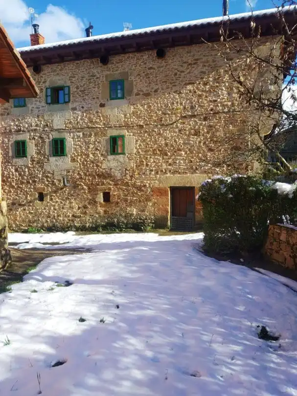 Exterior view of Houses for sale in Valle de Manzanedo  with Furnished
