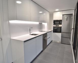 Kitchen of Flat to rent in  Madrid Capital  with Air Conditioner, Terrace and Swimming Pool