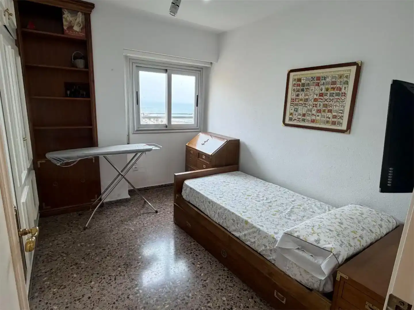 Dormitori de Apartament en venda en El Puig de Santa Maria amb Aire condicionat, Piscina i Balcó
