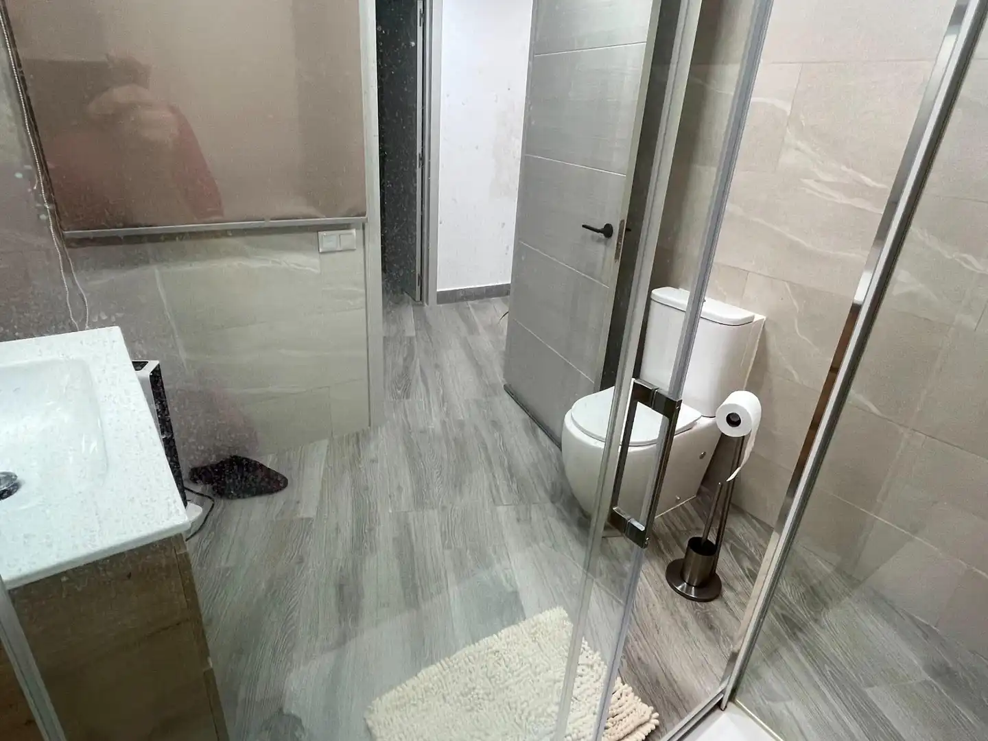 Baño de Finca rústica en venta en Castellserà con Calefacción, Parquet y Trastero
