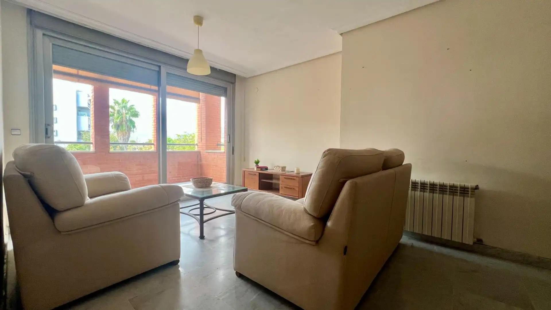 Wohnzimmer von Wohnung zum Verkauf in  Córdoba Capital mit Klimaanlage, Privatgarten und Terrasse