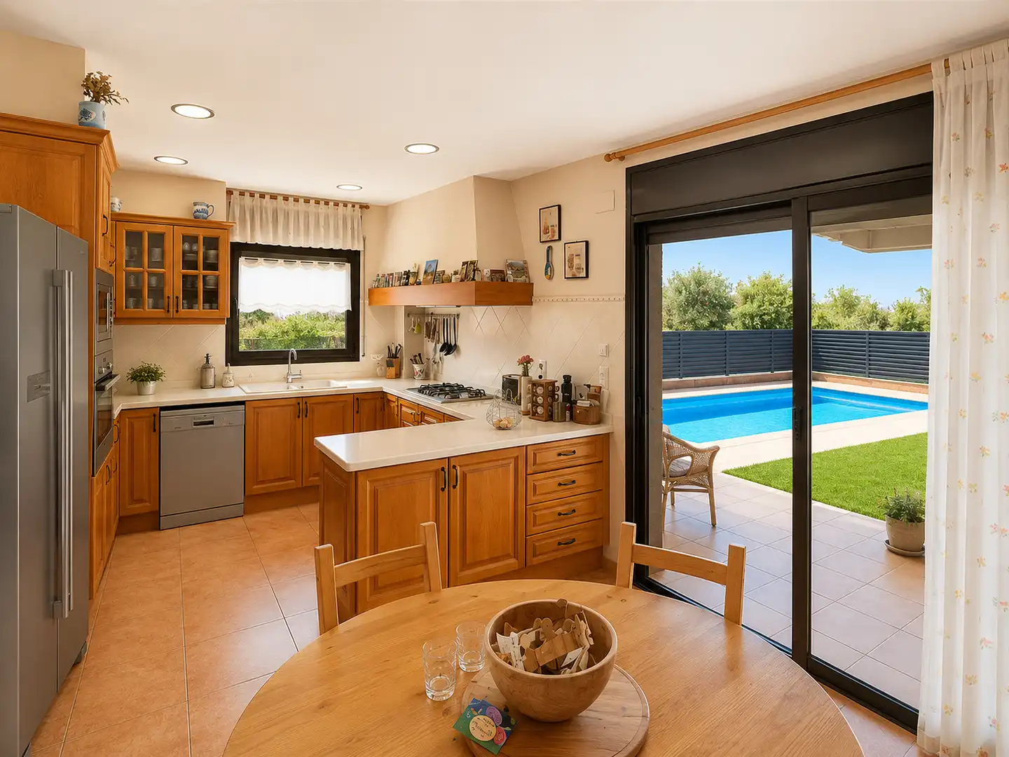 Chalet con piscina en venta en NARCIS MONTURIOL, imagen 17