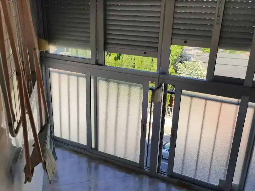Terrasse von Wohnung zur Miete in Plasencia mit Klimaanlage