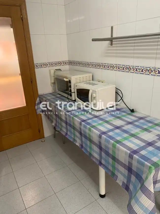 Kitchen of Flat for sale in Madrid  with Parquet flooring and Swimming Pool