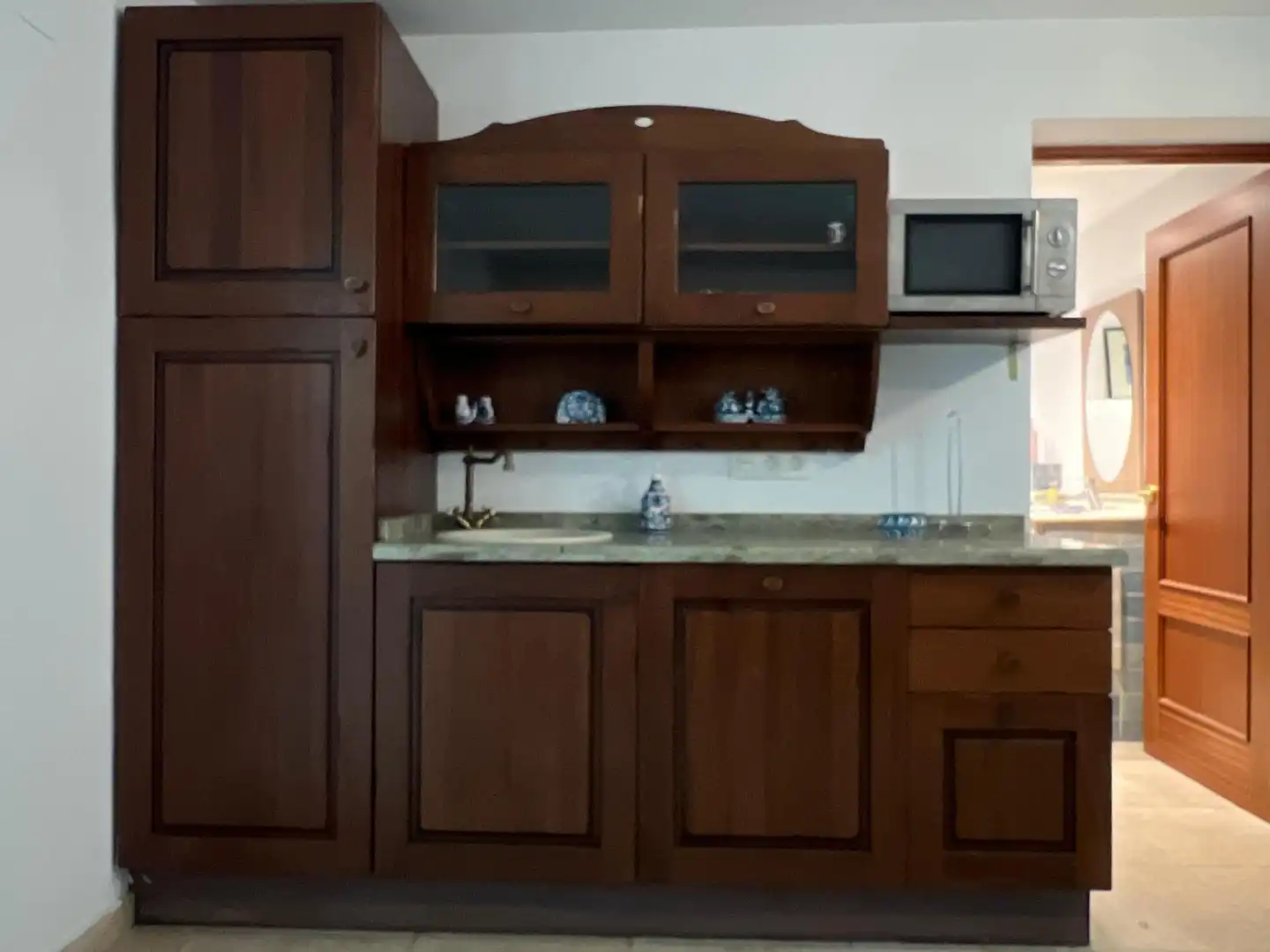 Cocina de Casa o chalet en venta en Benidorm con Aire acondicionado, Jardín privado y Piscina