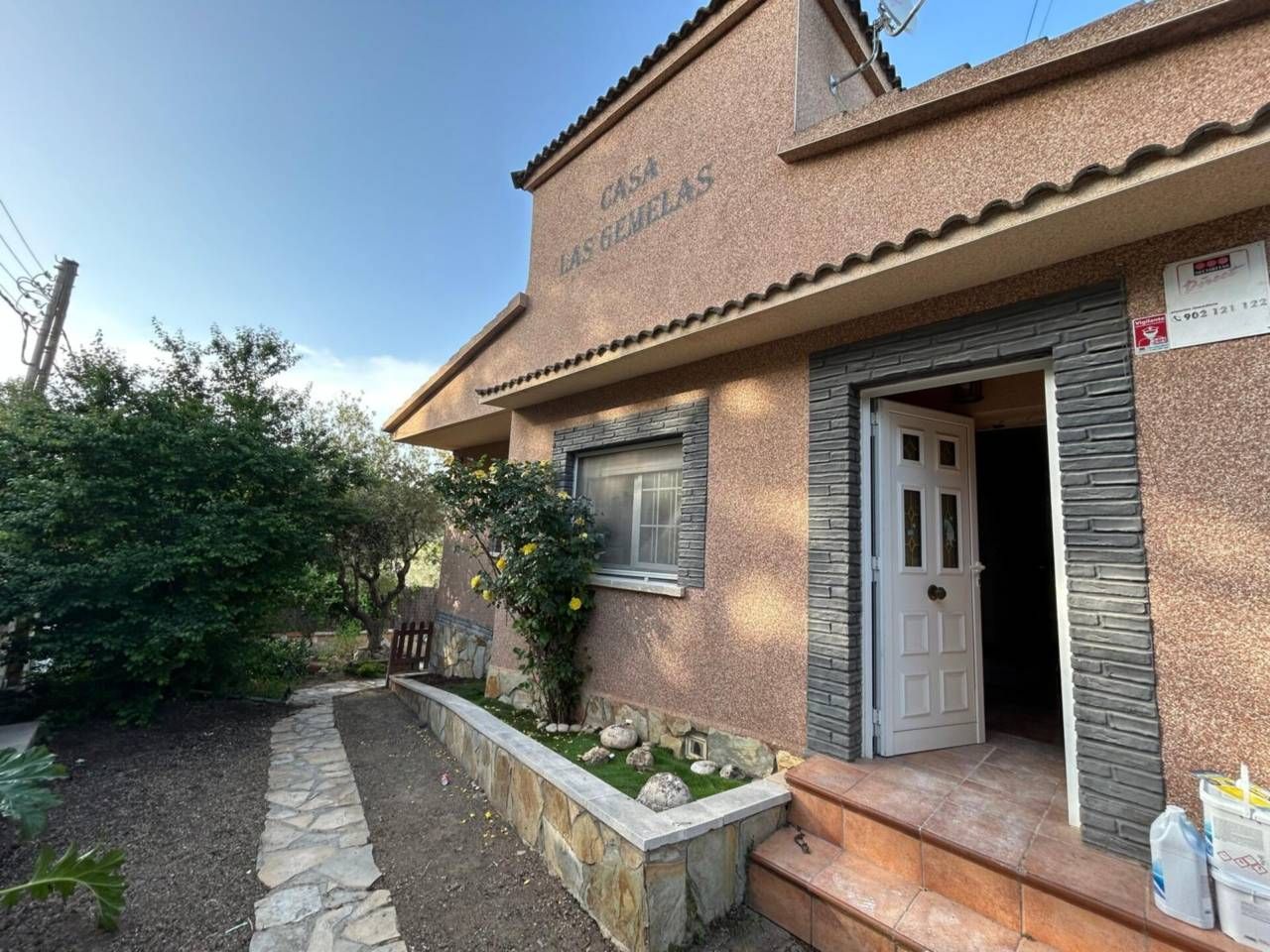 Exterior view of House or chalet for sale in Olèrdola  with Private garden, Terrace and Swimming Pool