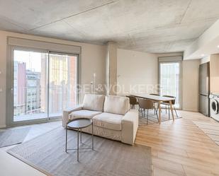 Sala d'estar de Apartament de lloguer en L'Hospitalet de Llobregat amb Aire condicionat, Calefacció i Parquet