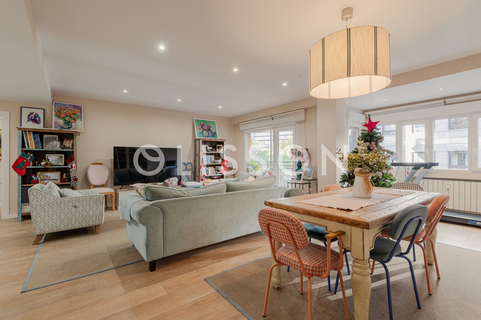 Sala d'estar de Pis en venda en  Madrid Capital amb Aire condicionat, Calefacció i Terrassa