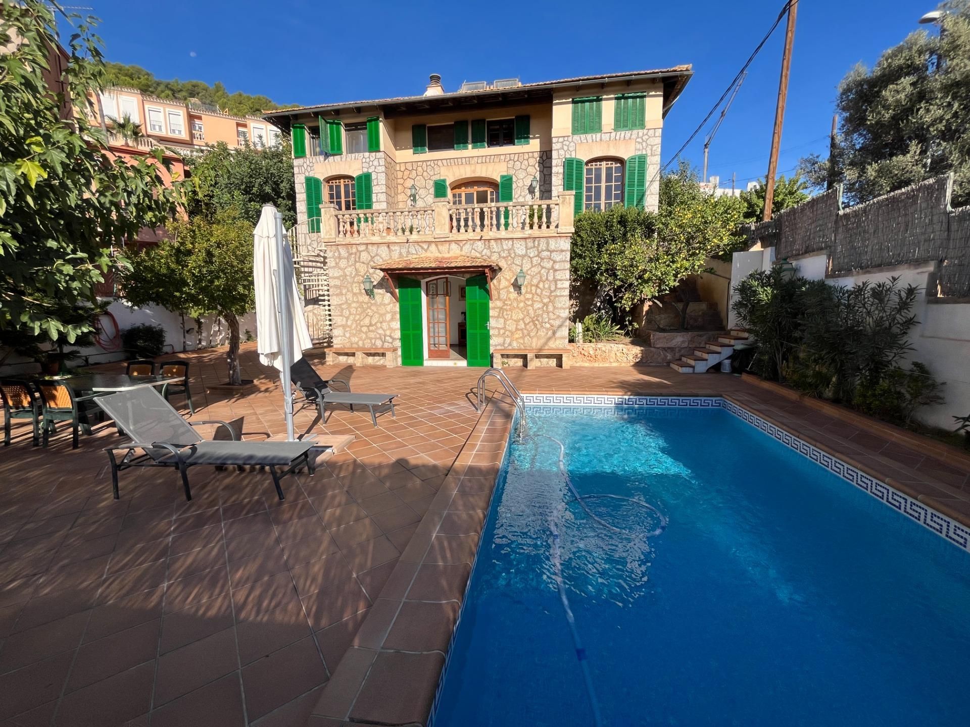 Vista exterior de Casa o chalet en venta en  Palma de Mallorca con Aire acondicionado, Calefacción y Jardín privado