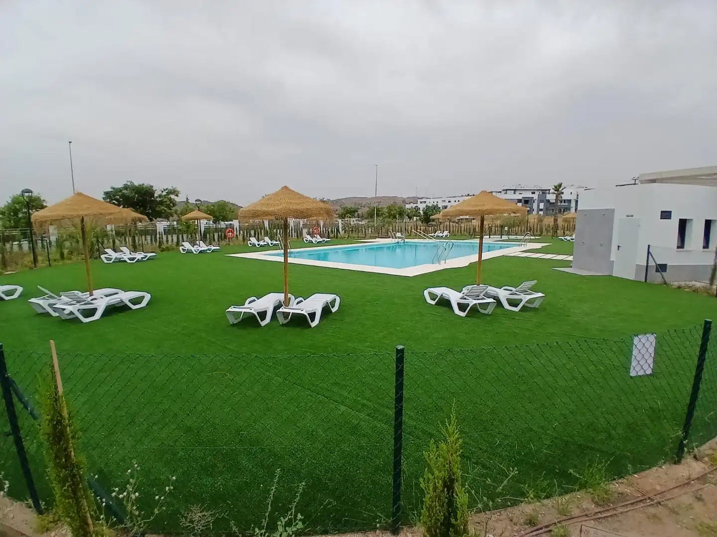 Piscina de Piso en venta en Málaga con Aire acondicionado, Jardín privado y Terraza