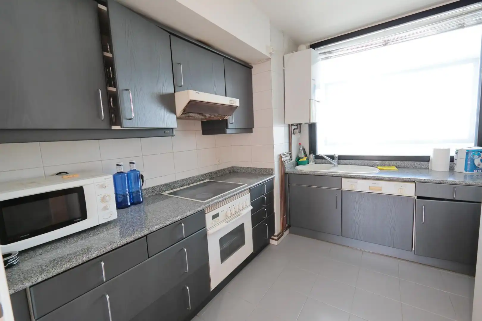 Küche von Dachboden zum Verkauf in Bembibre mit Heizung und Balkon