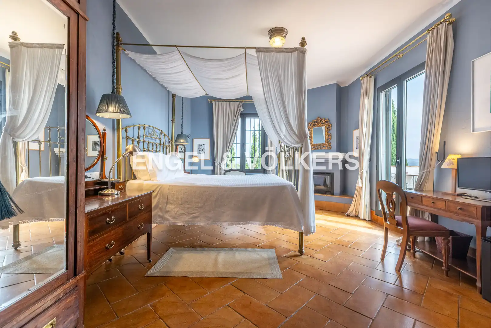 Habitación de Casa o chalet en venta en Zufre con Aire acondicionado, Calefacción y Jardín privado