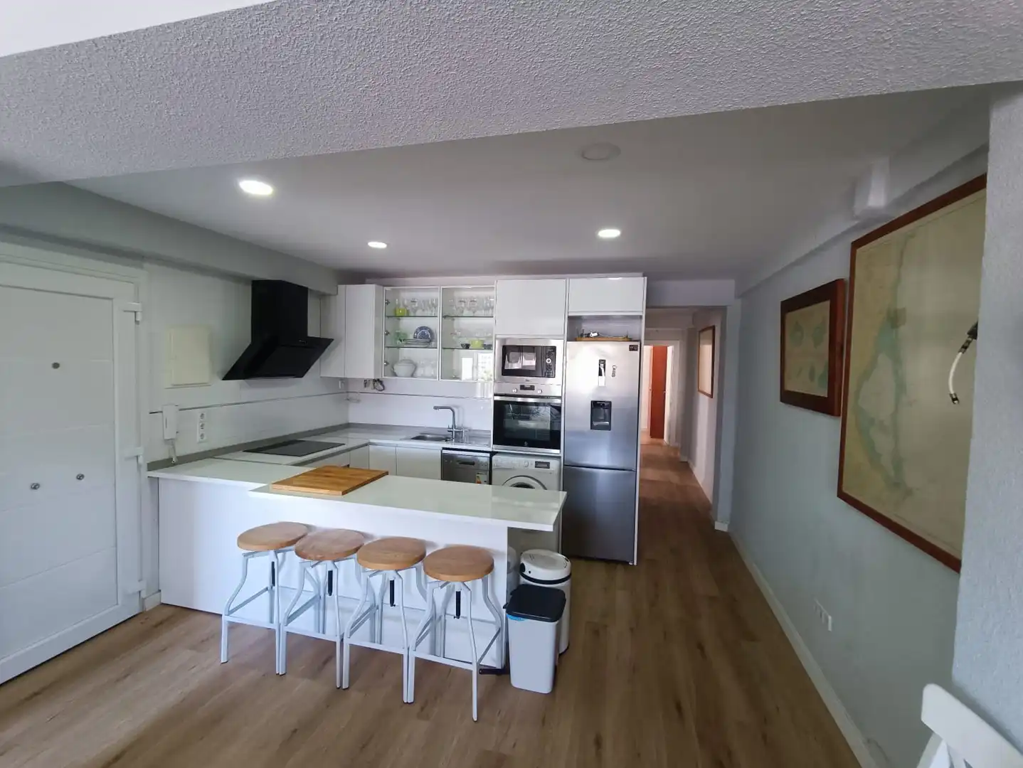 Kitchen of Flat for rent in Cartagena  with Furnished and Balcony