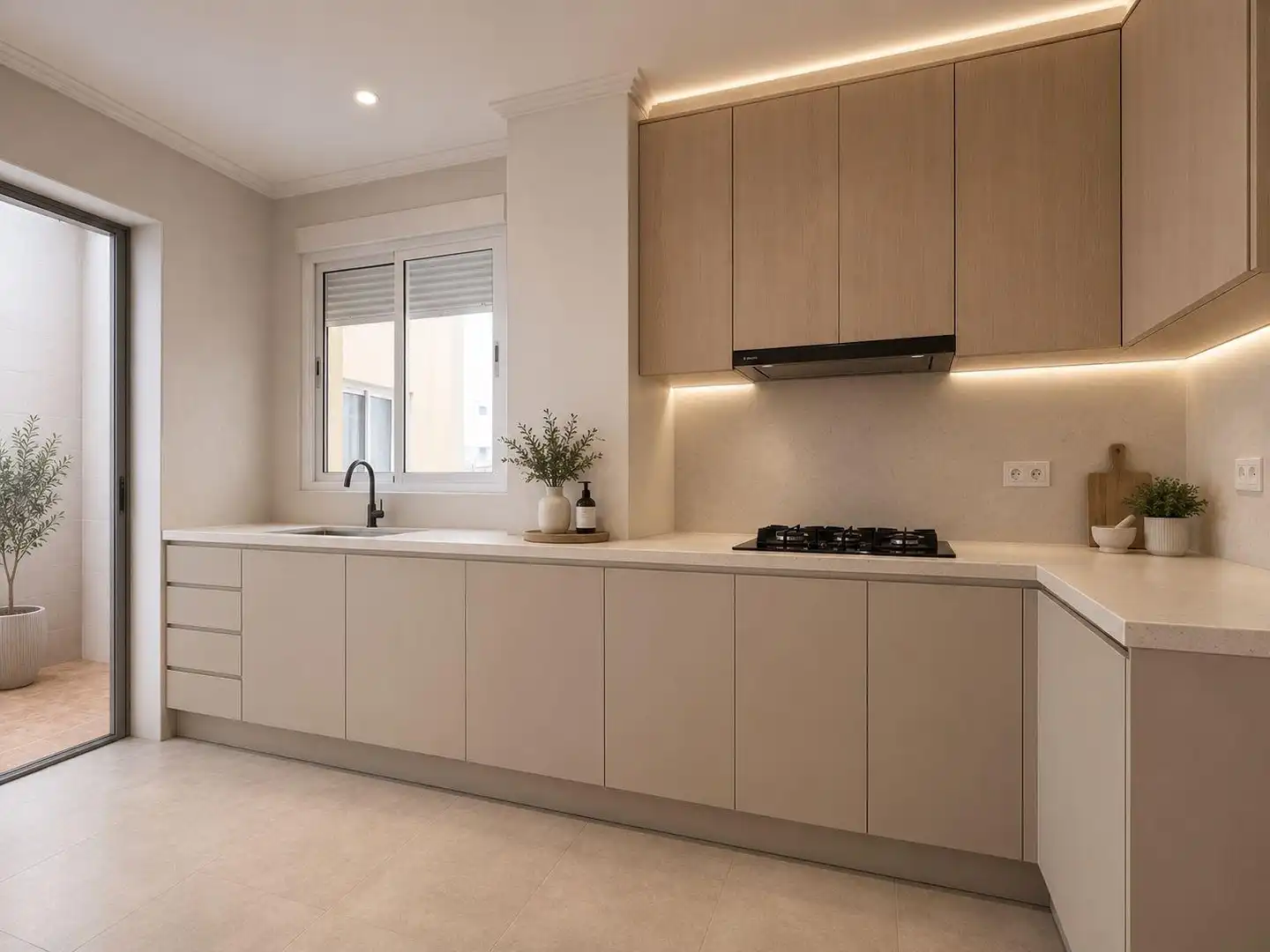 Cocina de Piso en venta en Murcia con Trastero y Balcón