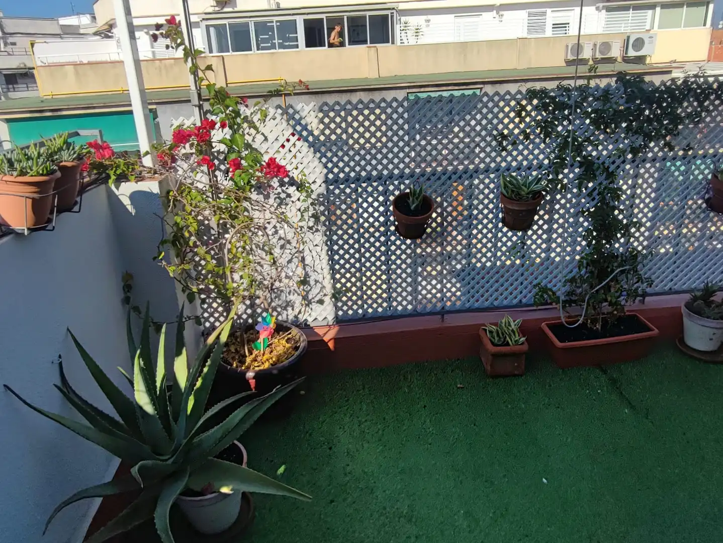 Terrasse von Dachboden zum Verkauf in Tarragona mit Klimaanlage, Heizung und Parkett
