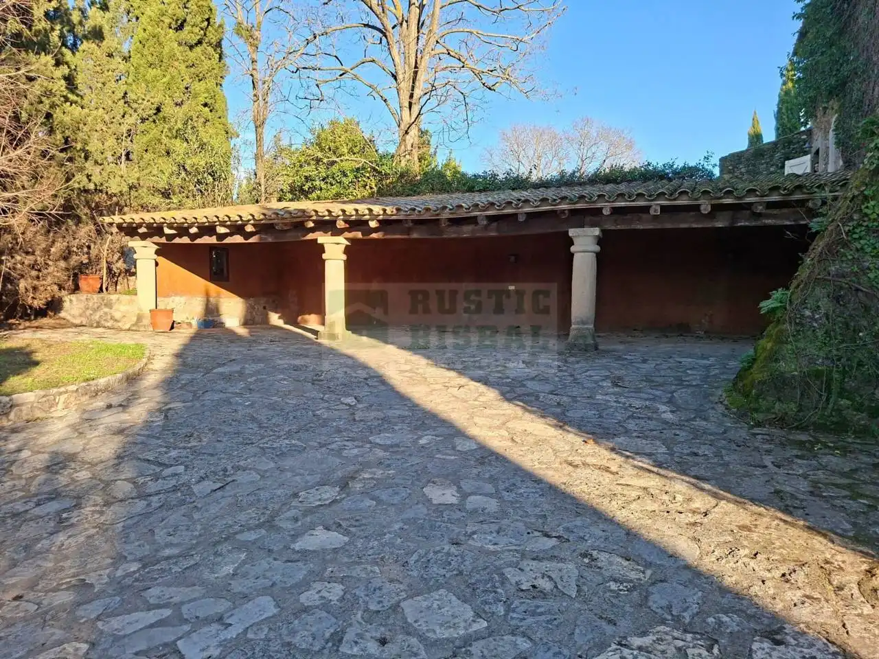 Vista exterior de Finca rústica en venta en Sant Joan de Mollet con Calefacción, Jardín privado y Terraza